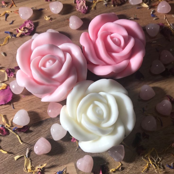 شمع گل رز بسته 20 عددی